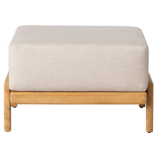 Lloyd Flanders Alpine Ottoman front