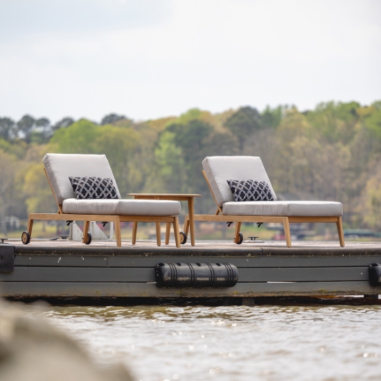 Alpine Pool Chaise set