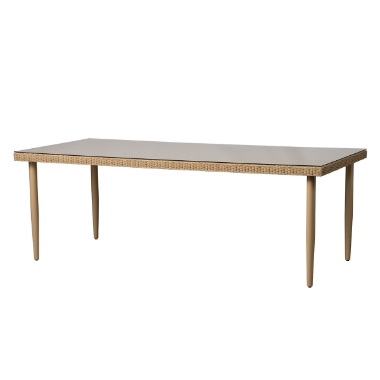 Lloyd Flanders Cascade 86" Rectangular Dining Table - 107086