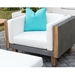 Catalina Wicker Sectional with Teak Accents - LF-CATALINA-SET6
