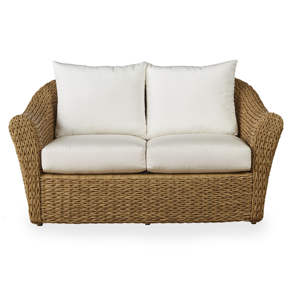 Lloyd Flanders Cayman Wicker Loveseat with Cushions - 281050