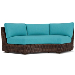 Lloyd Flanders Contempo Curved Sectional Sofa - 38056