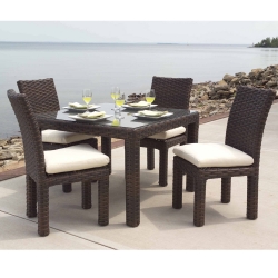 Lloyd Flanders Contempo 5 Piece Patio Dining Set - LF-CONTEMPO-SET1