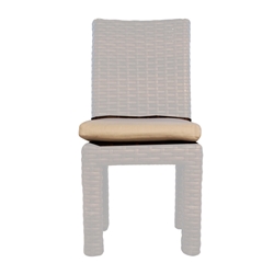 Lloyd Flanders Contempo Armless Dining Chair Cushion - 38907