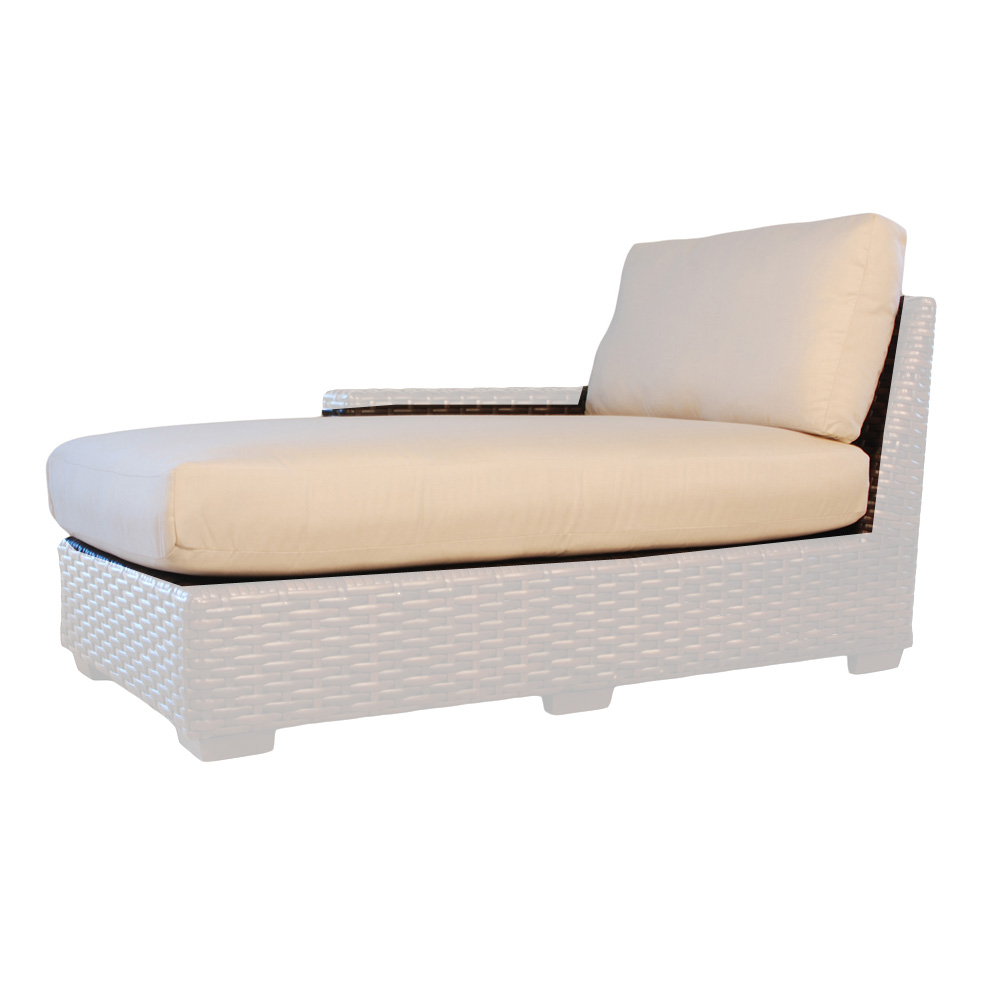 Lloyd Flanders Contempo Right Arm Chaise Cushions - 38925-38725
