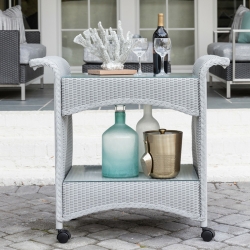Lloyd Flanders Castered Tea Cart  - 1045
