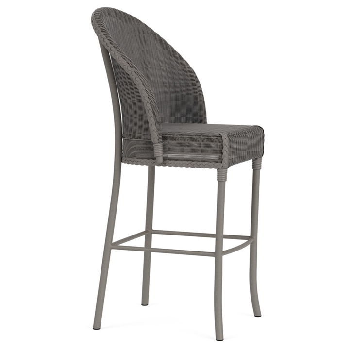 Lloyd Flanders Barrel Bar Chair - 286007
