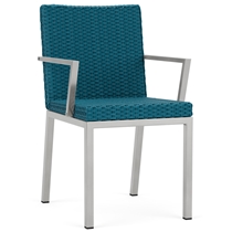 Elements Wicker Dining Arm Chair