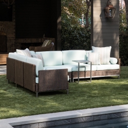 Lloyd Flanders Elements Outdoor Wicker L-Sectiona - LF-ELEMENTS-SET15