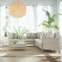 Lloyd Flanders Elements Modern Wicker L-Sectional - LF-ELEMENTS-SET8