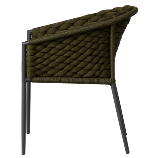Lloyd Flanders Escape Dining Armchairs side