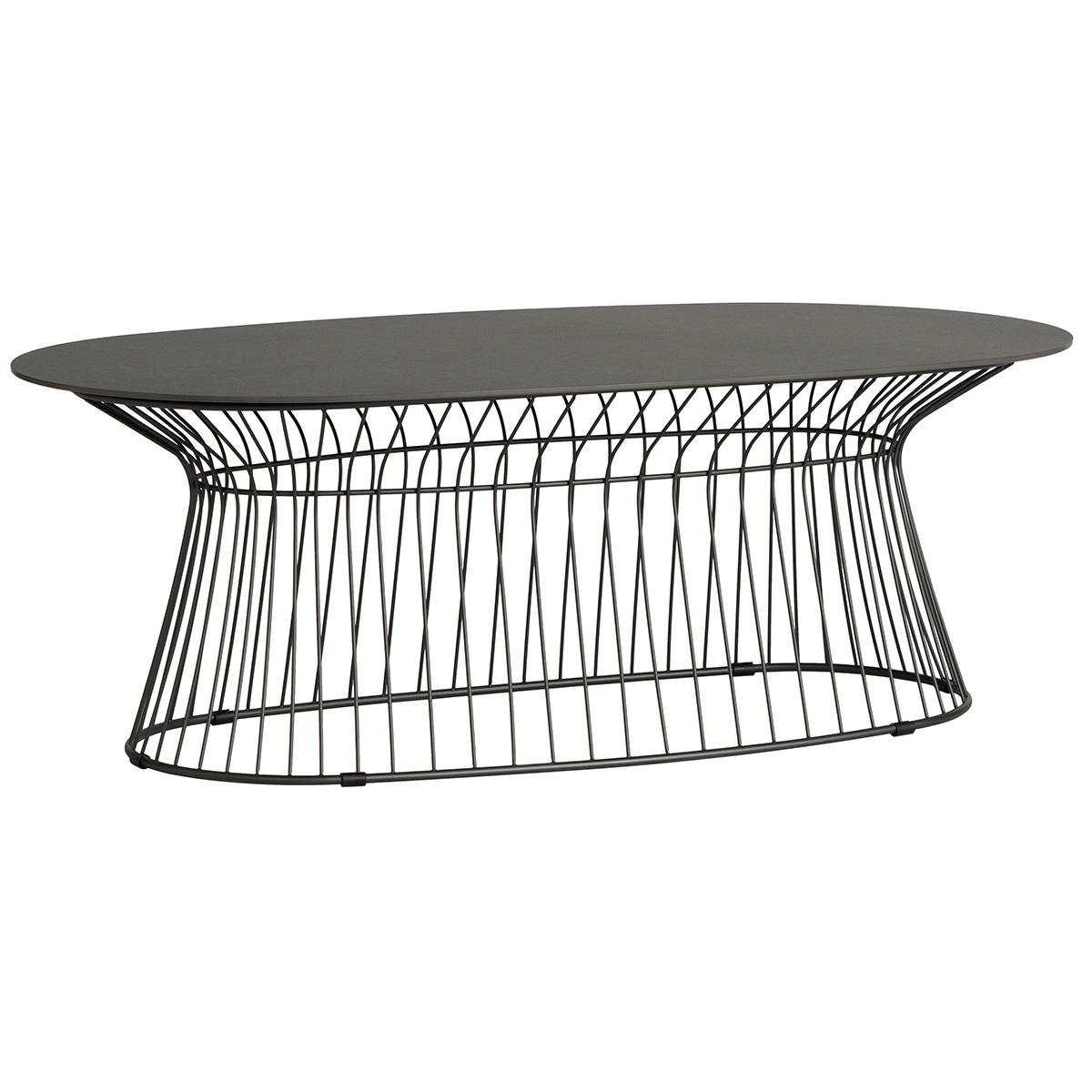 Lloyd Flanders Escape 47.5" Oval Cocktail Table - 309044
