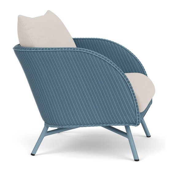 Essence Wicker Lounge Chair Side View