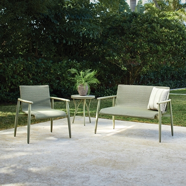 Lloyd Flanders Fairview Loveseat and Lounge Chair Wicker Outdoor Set - LF-FAIRVIEW-SET4