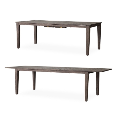 Lloyd Flanders Frontier 86" - 110" Butterfly Umbrella Dining Table - 125386