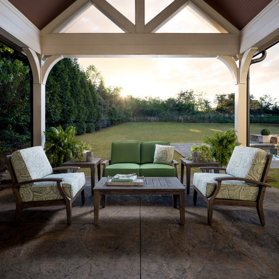 Frontier Loveseat and Lounge Chair Outdoor Set
