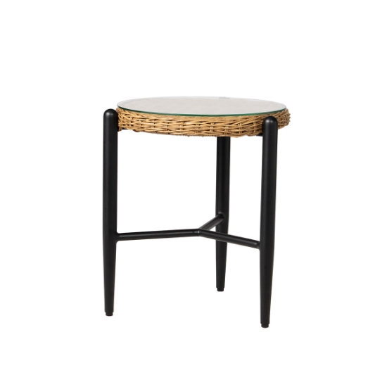 Lloyd Flanders Galloway 18" Round End Table - 239043