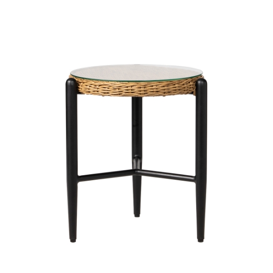 Lloyd Flanders Galloway 18" Round End Table