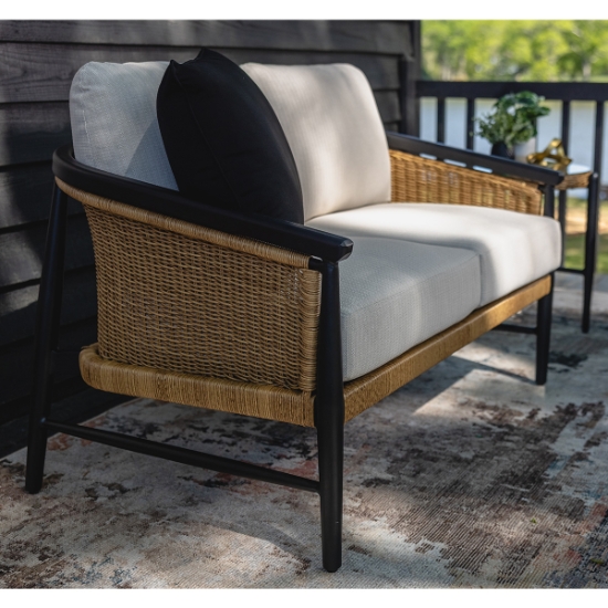 Galloway Loveseat side