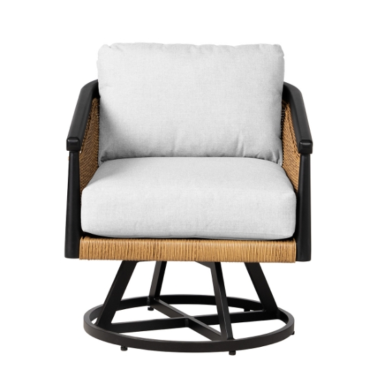 Galloway Swivel Lounge Chair front