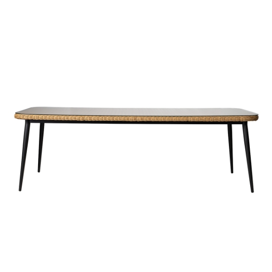 Galloway 95" Rectangular Dining Table front
