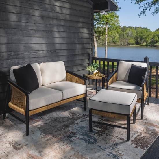 Galloway Loveseat and Lounge Chair Set