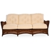 Grand Traverse Wicker Sofa Patio Set with Round Coffee Table - GRANDTRAVERSE-SET8