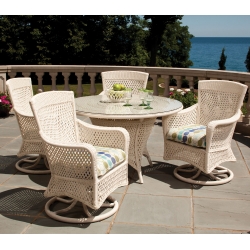 Lloyd Flanders Grand Traverse 5 Piece Dining Set - LF-GRANDTRAVERSE-SET11