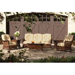 Lloyd Flanders Grand Traverse 6 Piece Patio Sofa Set - LF-GRANDTRAVERSE-SET9