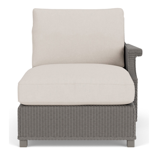 Lloyd Flanders Hamptons Left Arm Sectional Chaise Front View