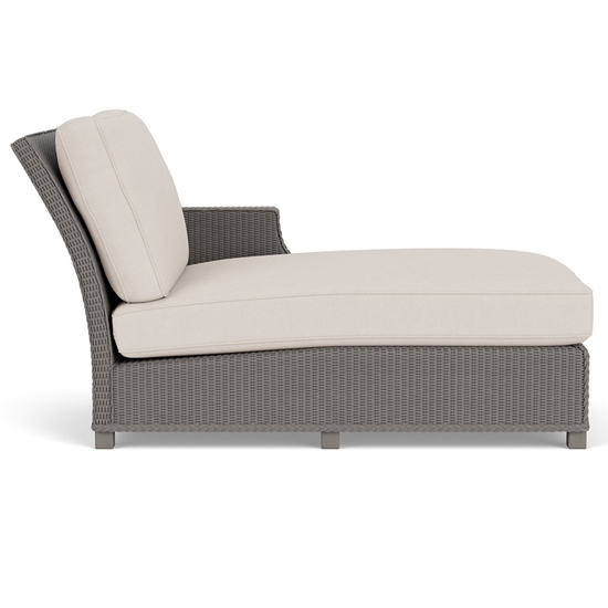 Lloyd Flanders Hamptons Left Arm Sectional Chaise Side View