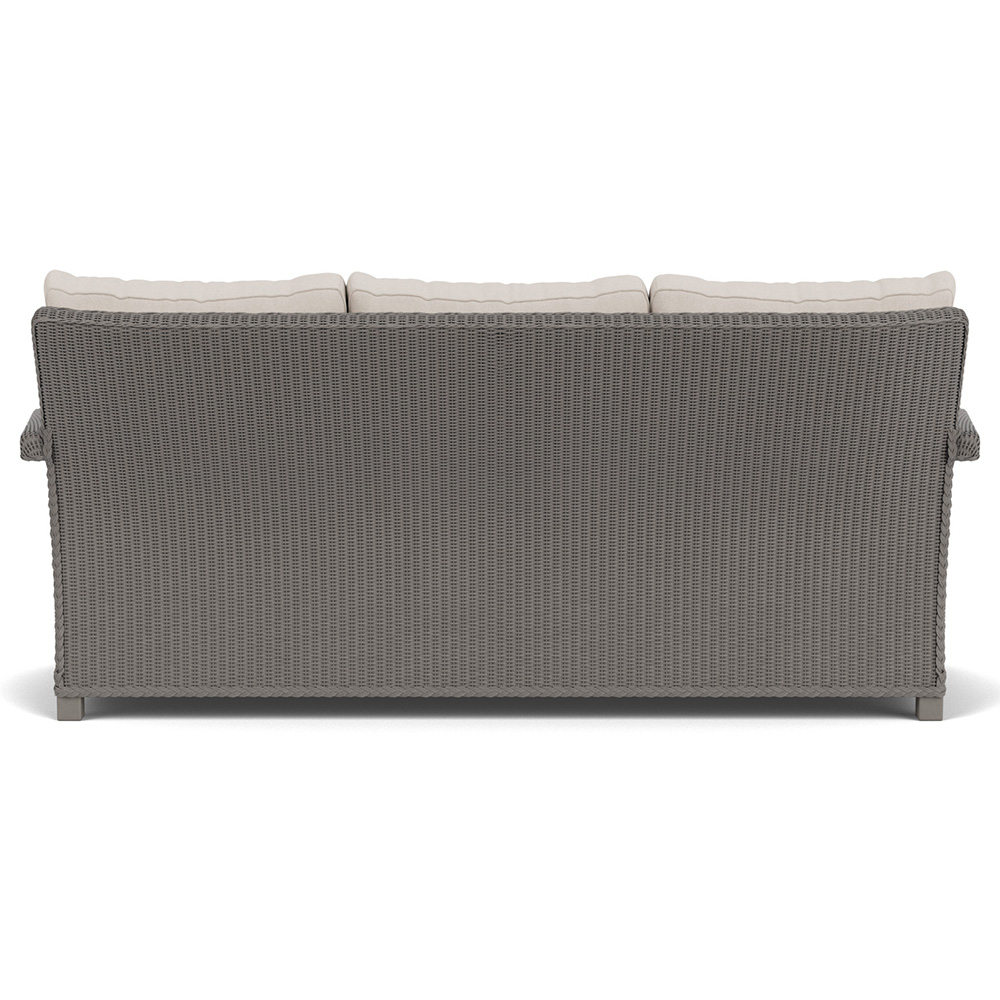 Lloyd Flanders Hamptons Wicker Patio Sofa - Thumbnail 5