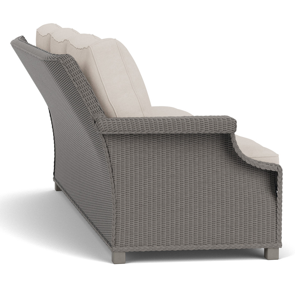 Lloyd Flanders Hamptons Wicker Patio Sofa