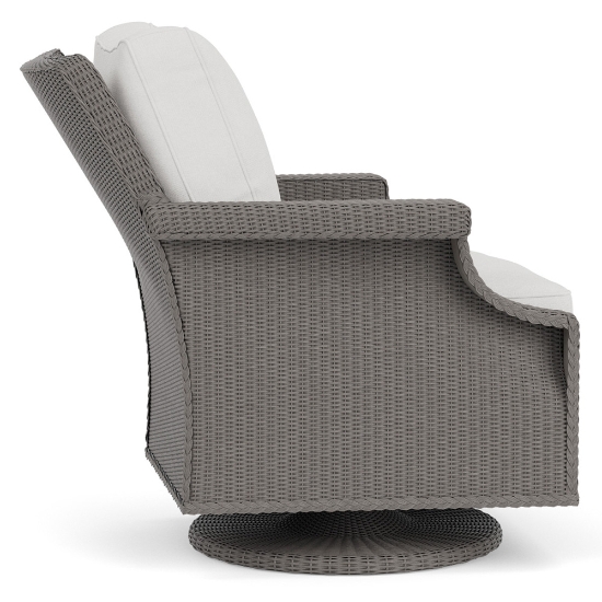 Lloyd Flanders Hamptons Swivel Rocker Side View