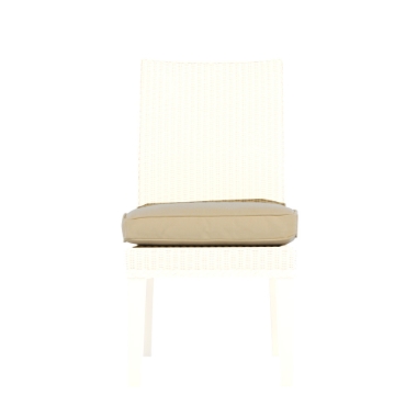 Lloyd Flanders Hamptons Armless Dining Chair Cushion - 15907
