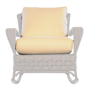 Lloyd Flanders Haven Lounge Rocker Cushions - 43902-43702-43033