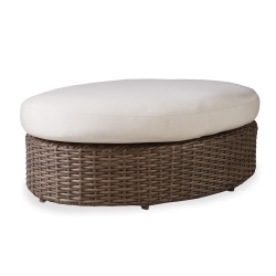 Lloyd Flanders Largo Oval Ottoman - 241027