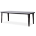 American made aluminum dining table