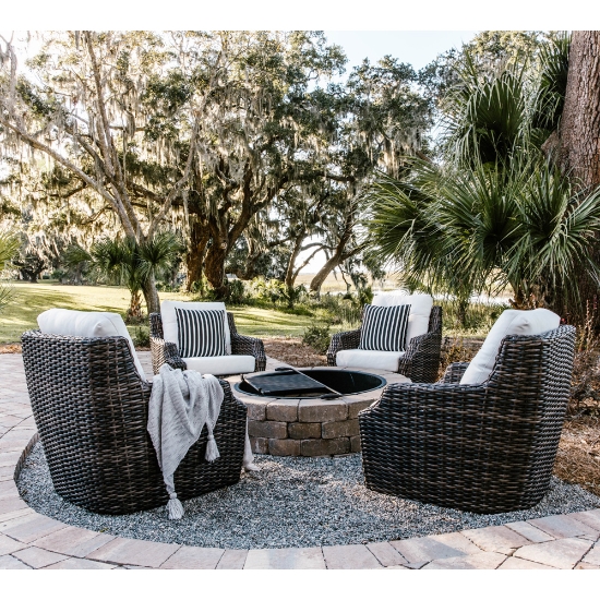 Lloyd Flanders Largo Lounge Chair Set of 4 - LF-LARGO-SET8