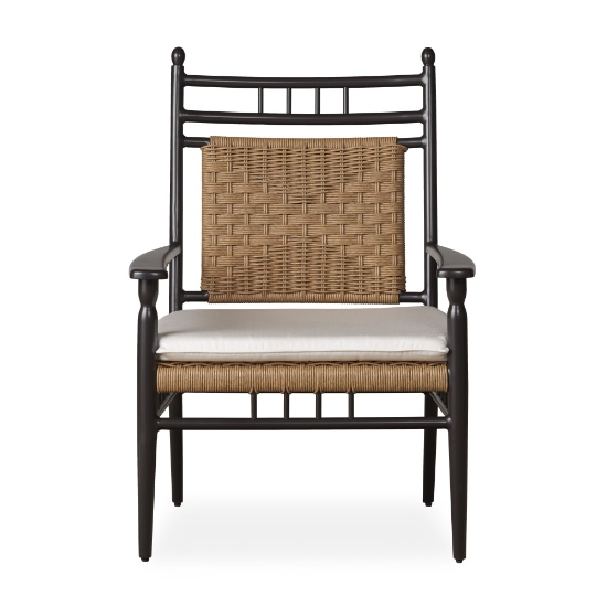 Woven vinyl chair