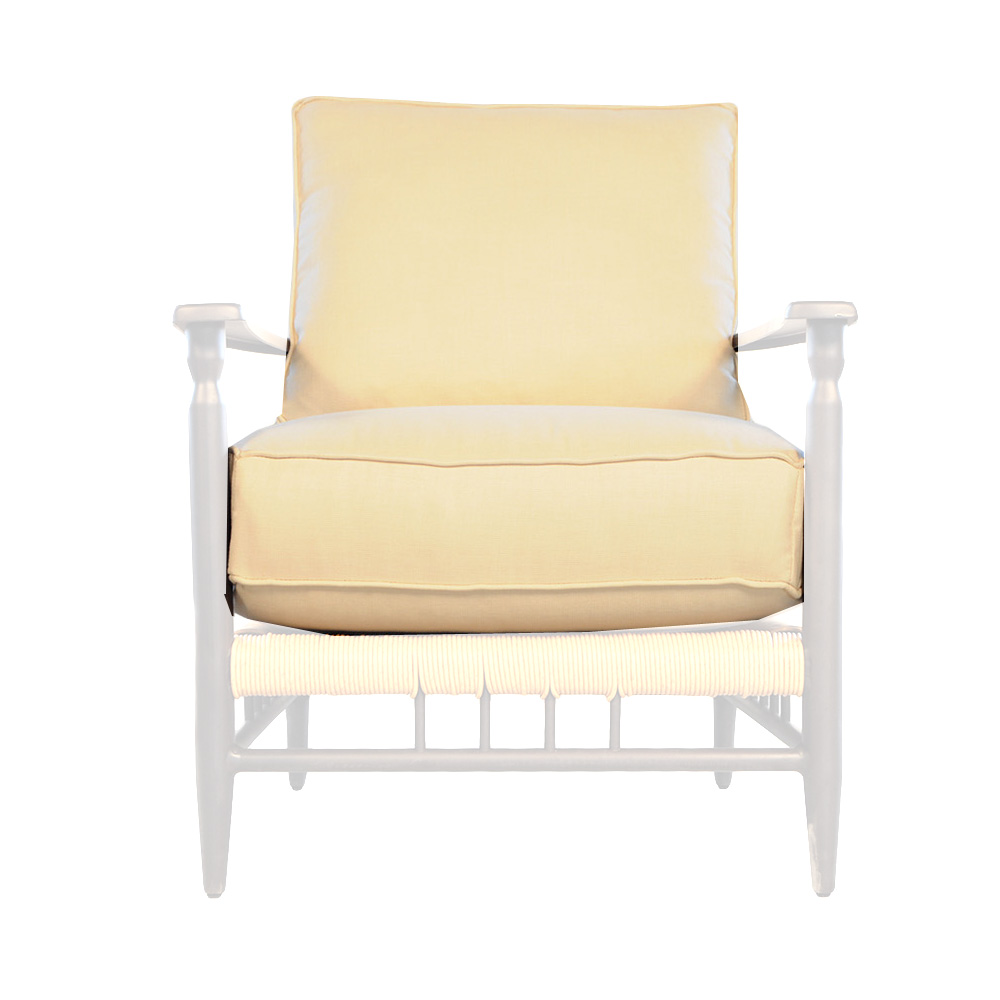 Lloyd Flanders Low Country Lounge Chair Cushions - 77802-77602