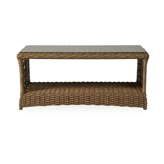 Lloyd Flanders Magnolia Rectangular Cocktail Table - 331044