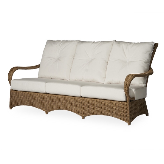 traditional wicker sofa