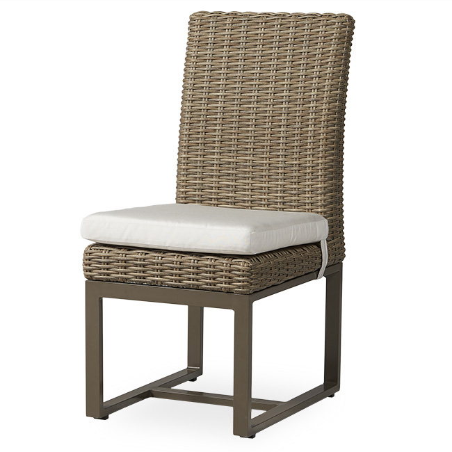 wicker outdoor dining chairs