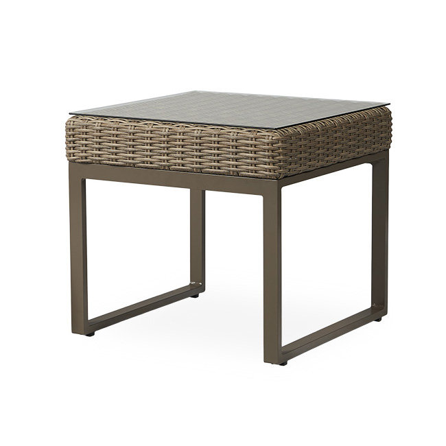 Lloyd Flanders Milan 24.5" Square End Table - 475043