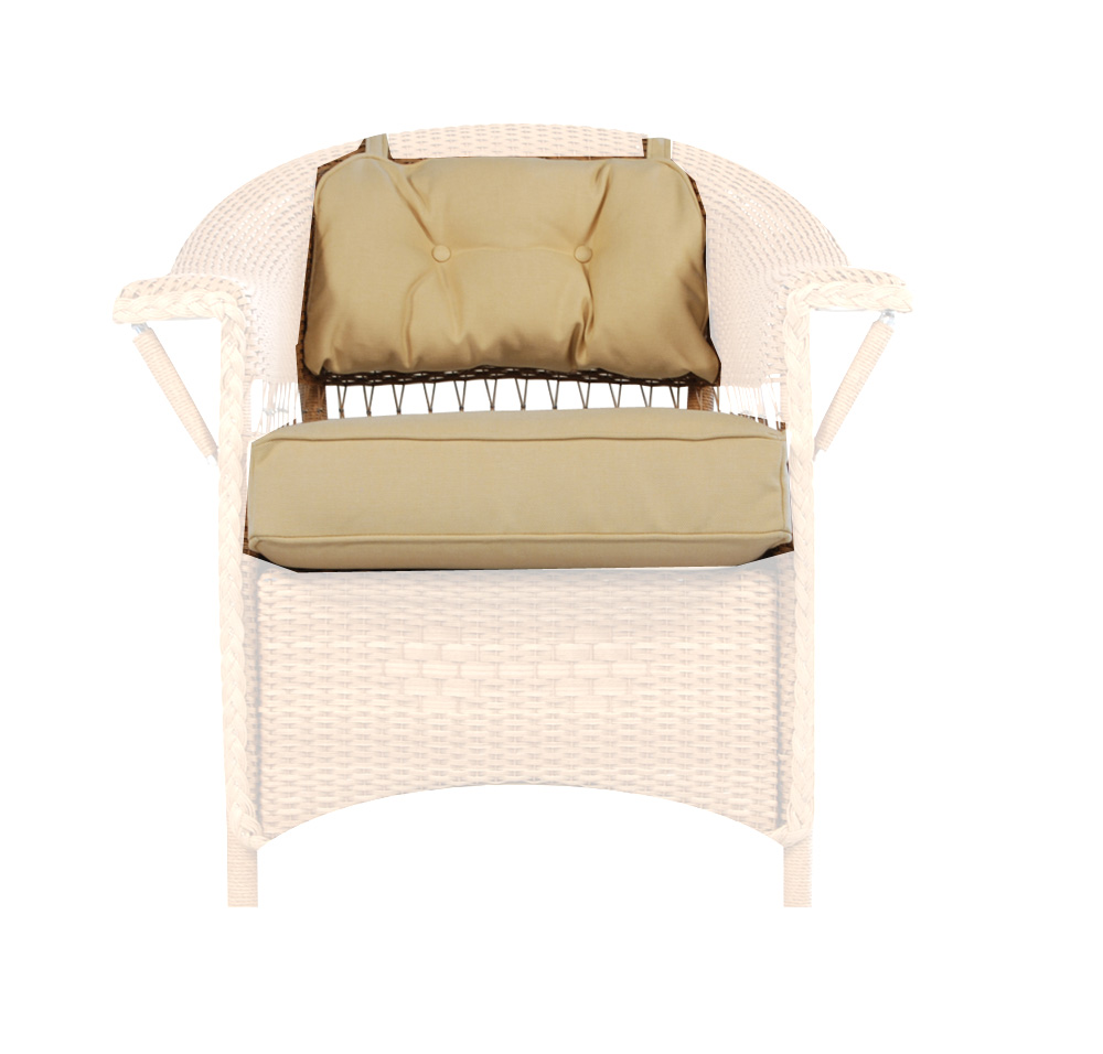 Lloyd Flanders Nantucket Dining Chair Cushions - 51901-51701