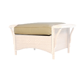 Lloyd Flanders Nantucket Ottoman Cushion - 51917