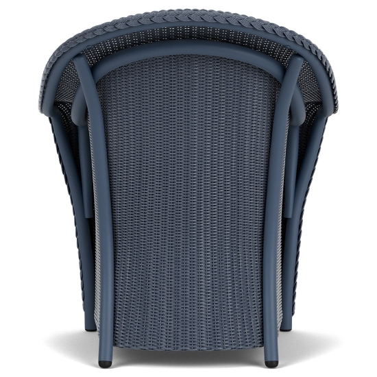 Lloyd Flanders Reflections Wicker Dining Chair Back View
