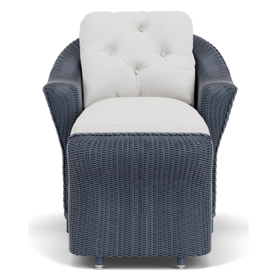 Lloyd Flanders Reflections Wicker Chaise Front View