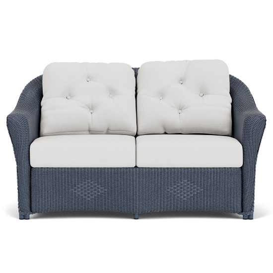 Lloyd Flanders Reflections Wicker Loveseat Front View